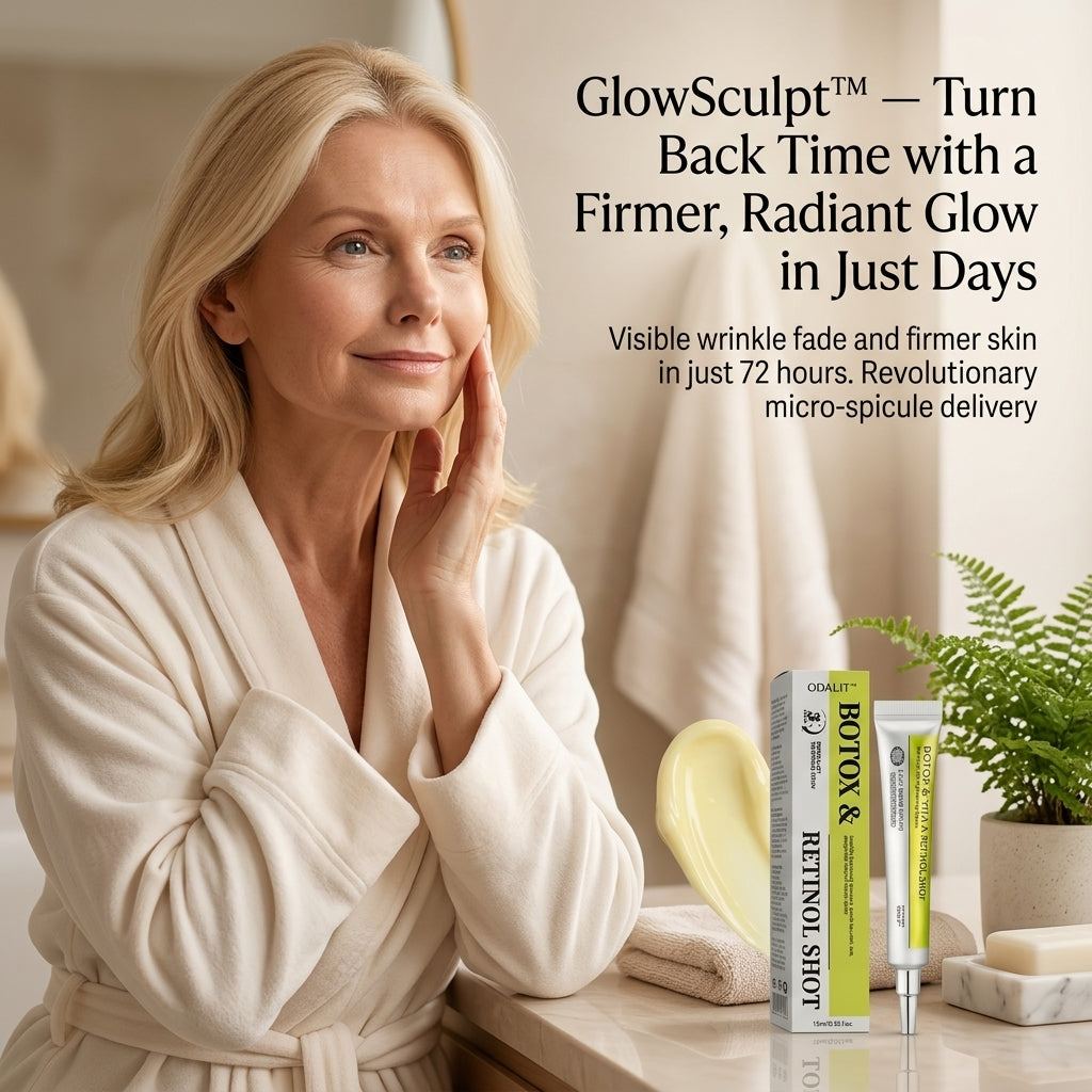 GlowSculpt™ — Turn Back Time with a Firmer, Radiant Glow in Just Days