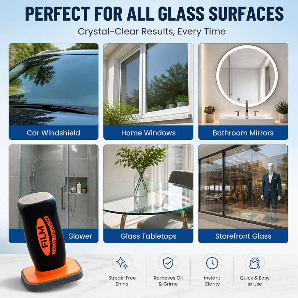 ClariPure™ Glass Refresher — Swipe Away Smudges for Instantly Stunning Clarity