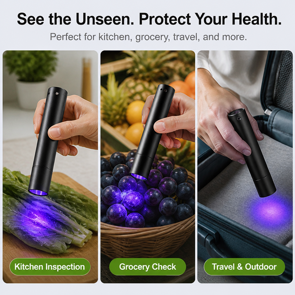 LumaSure™ — See Invisible Toxins Instantly and Eat with Unshakable Confidence