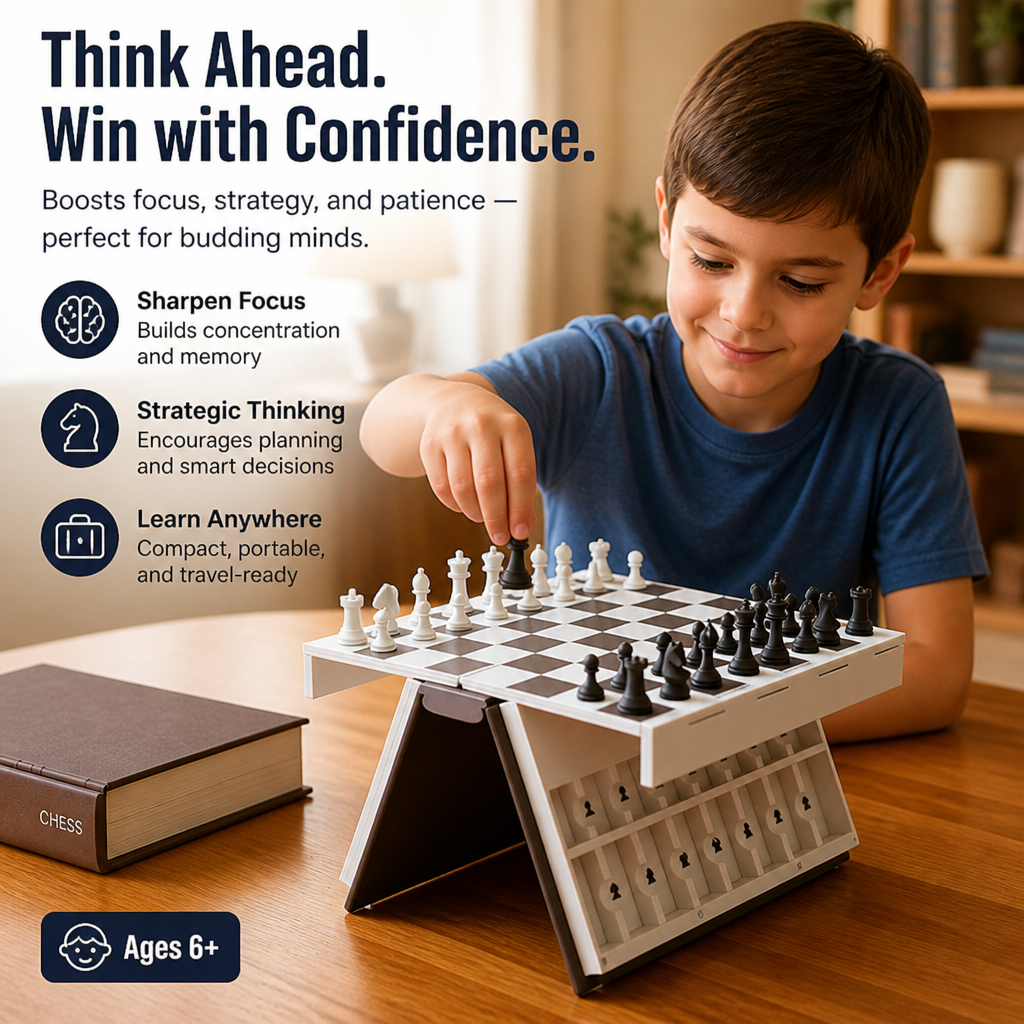 ChessVanta™ — Command Every Game with Portable Power and Perfect Precision