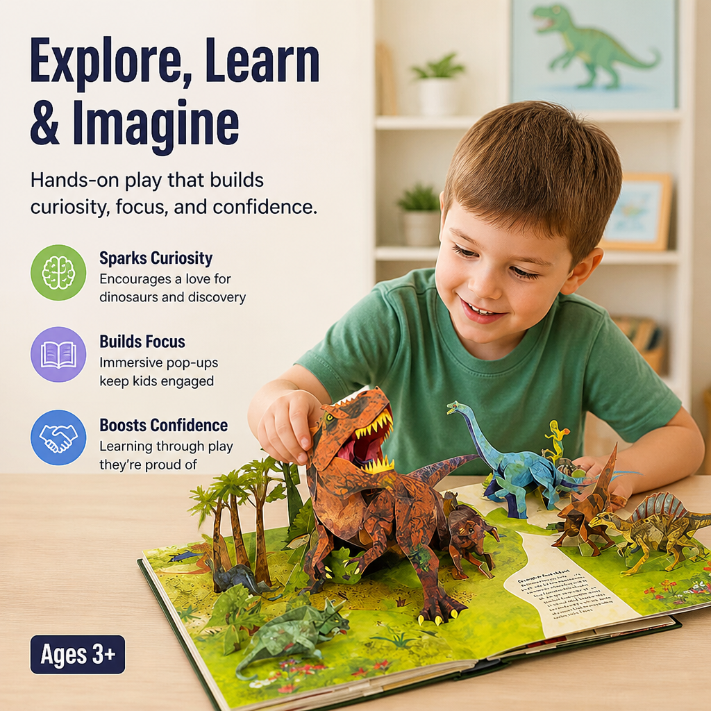 TerraSaur™ — Ignite Your Child’s Imagination with Thrilling 3D Dinosaur Adventures