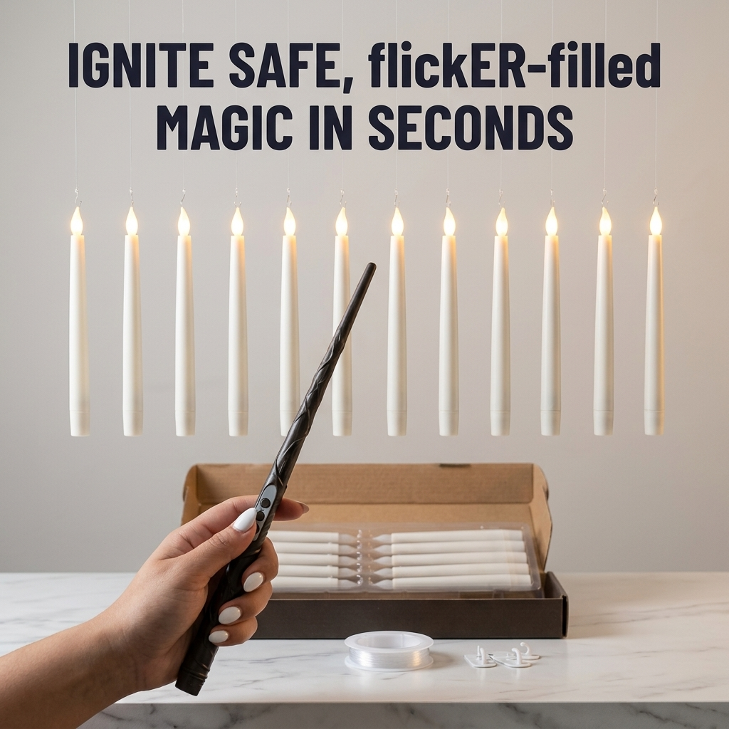 LumaMyst™ Floating Candles — Ignite Safe, Mesmerizing Magic That Transforms Any Room Instantly