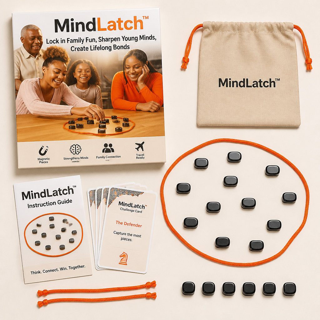 MindLatch™ — Pull the Family Off Their Screens with One Magnetic Strategy Showdown