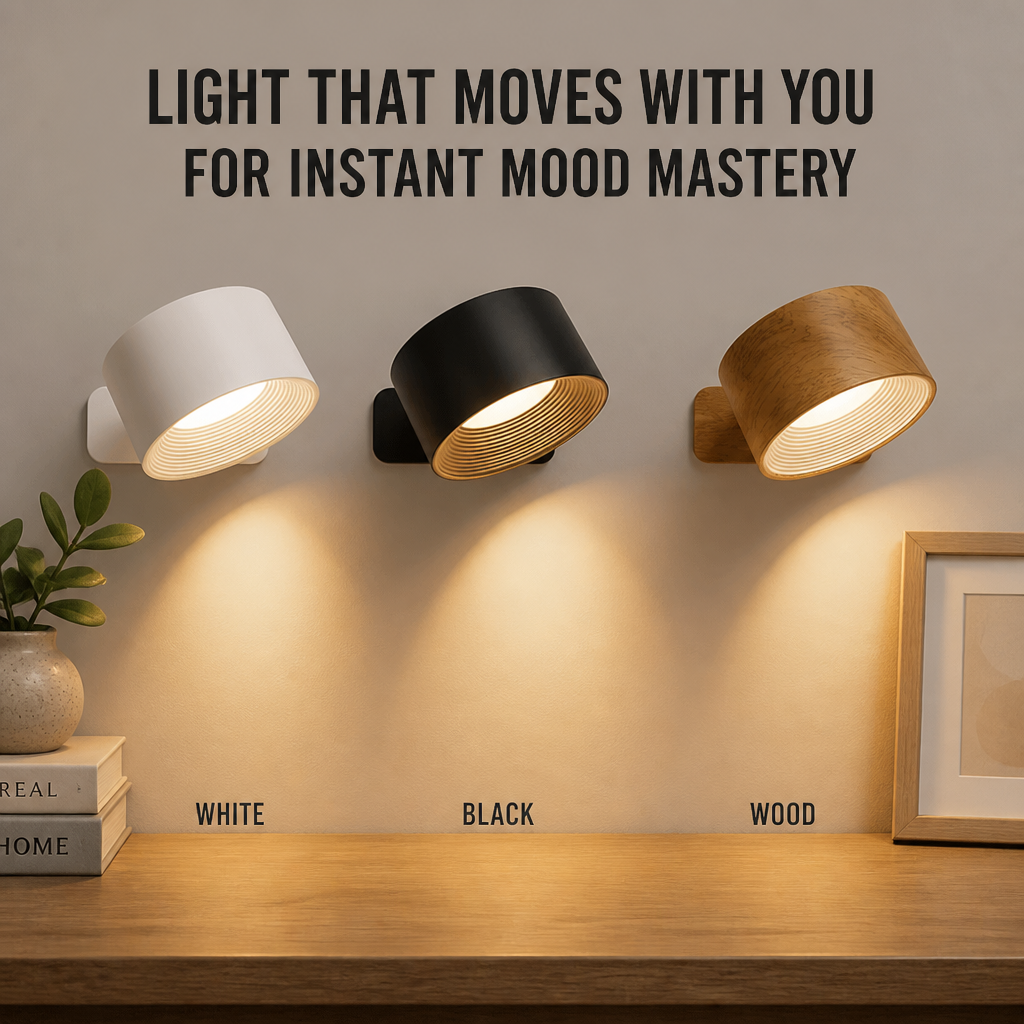 LumaSphere™ — Light That Moves with You for Instant Mood Mastery