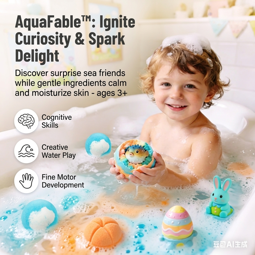 AquaFable™ — Transform Bath Time into a Magical Splash of Soft Skin and Joyful Surprises