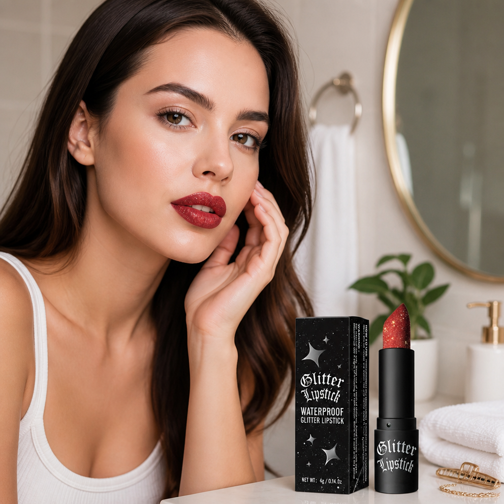 LuxeLure™ Matte Radiance Lipstick — Command Attention with Lips That Stay Bold, Radiant, and Dazzling All Day