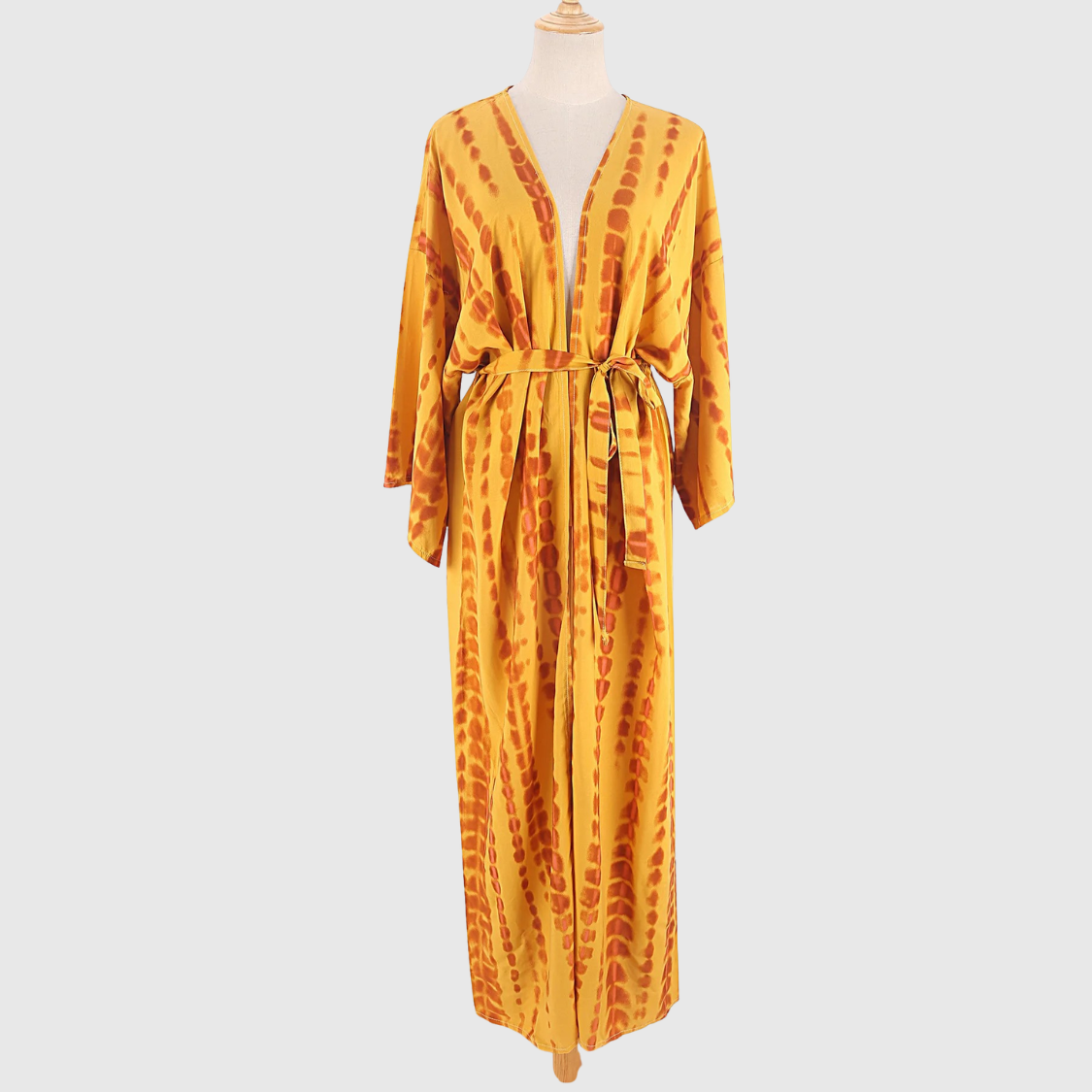 Beach Kimono Cover-Up in Tie Dye Design