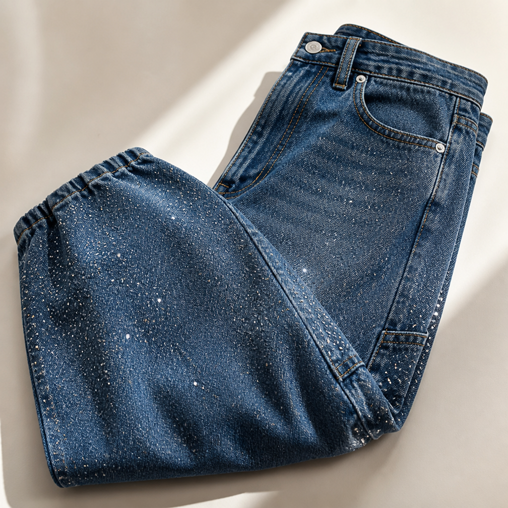 LustraDenim™ — Unleash Radiant Confidence in Jeans That Move and Shine with You