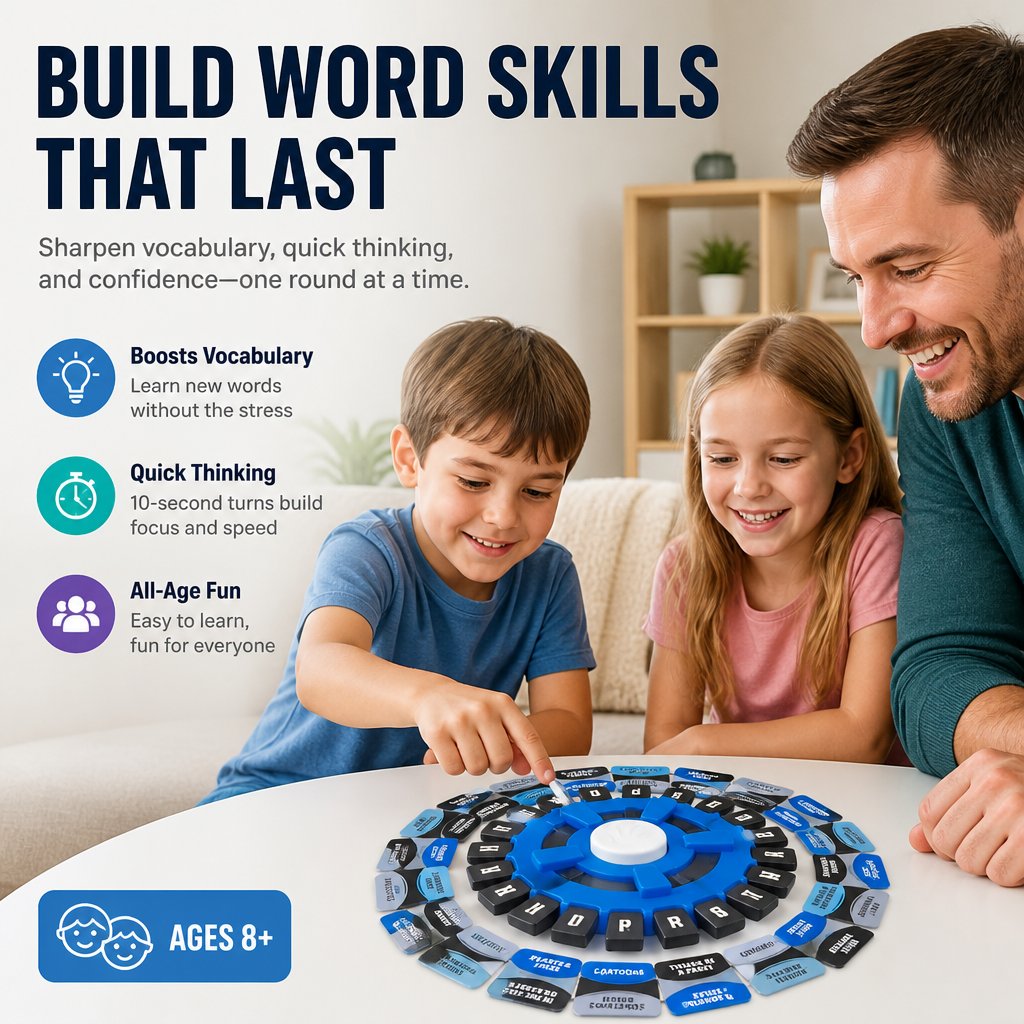 BlazeSpin™ — Fuel Heart-Pounding Word Duels That Ignite Wild Fun and Fierce Friendships
