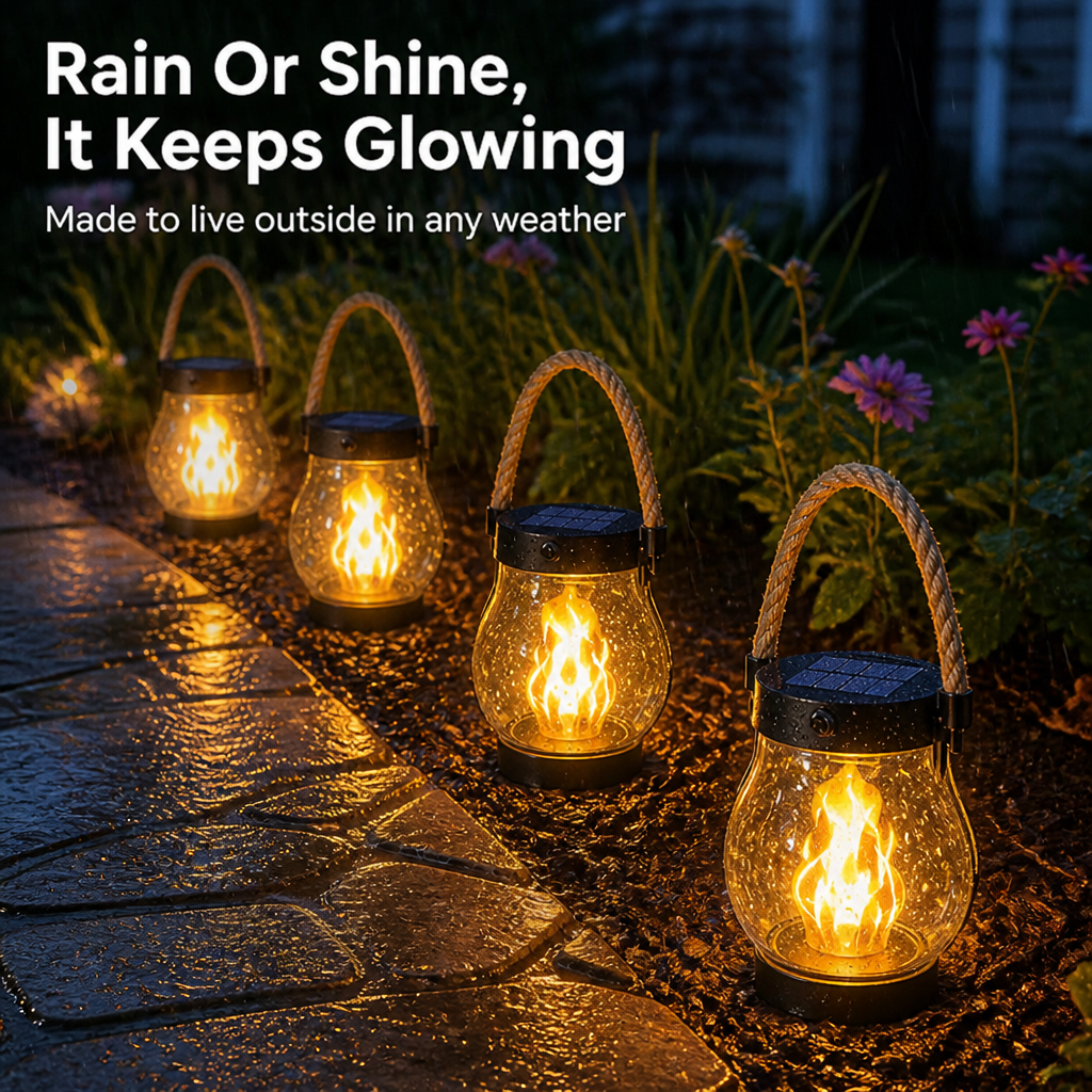 LumoraFlame™ — Ignite Cozy, Carefree Evenings with Safe, Solar-Powered Glow