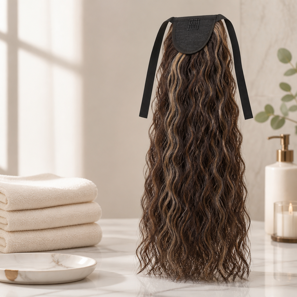 LuxeFlo™ — Transform Your Ponytail with Effortless, Show-Stopping Volume and Bounce