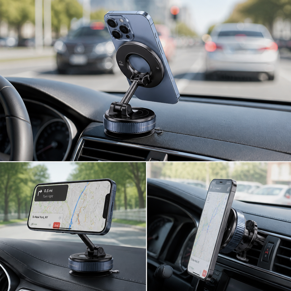 GripTitan™ — Command Every Drive with Rock-Solid Phone Security and Effortless Control