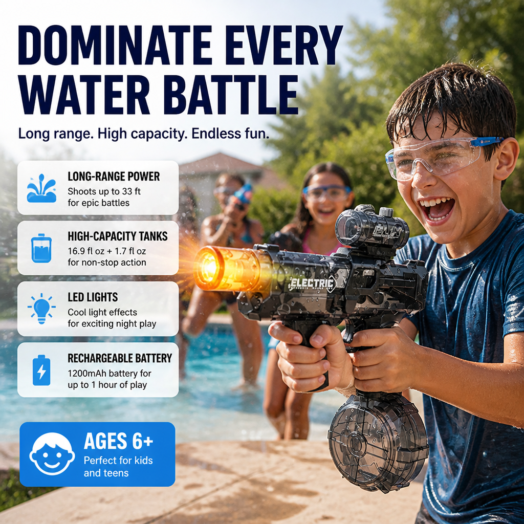 WaveBlaster™ — Rule Every Splash with Unstoppable Power and Endless Soaking Fun