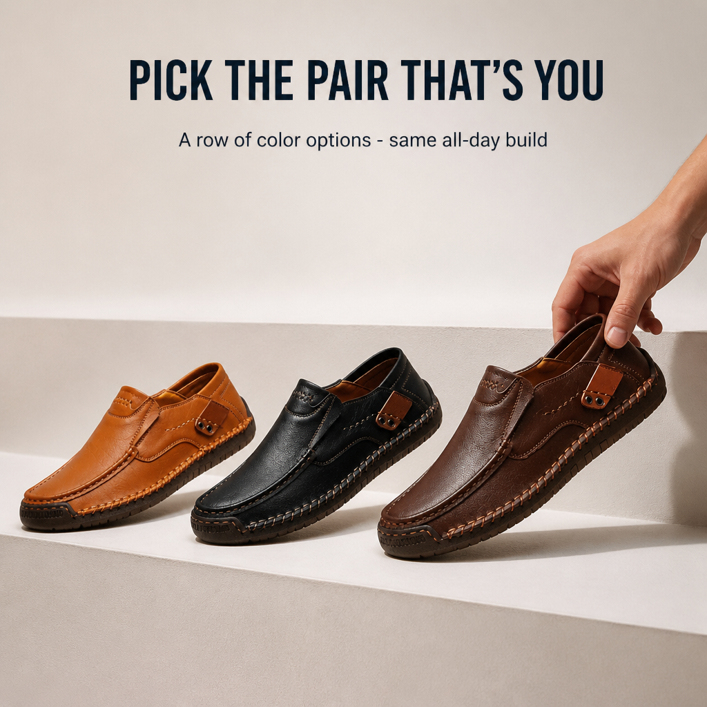 AscendStep™ — Unshackle Your Feet with Effortless All-Day Comfort and Timeless Style