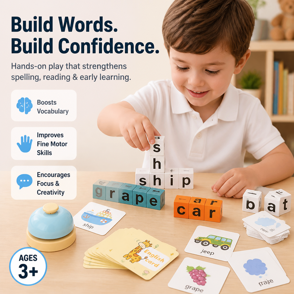 LexiLift™ — Spark Fearless Word Builders and Screen-Free Confidence Every Day