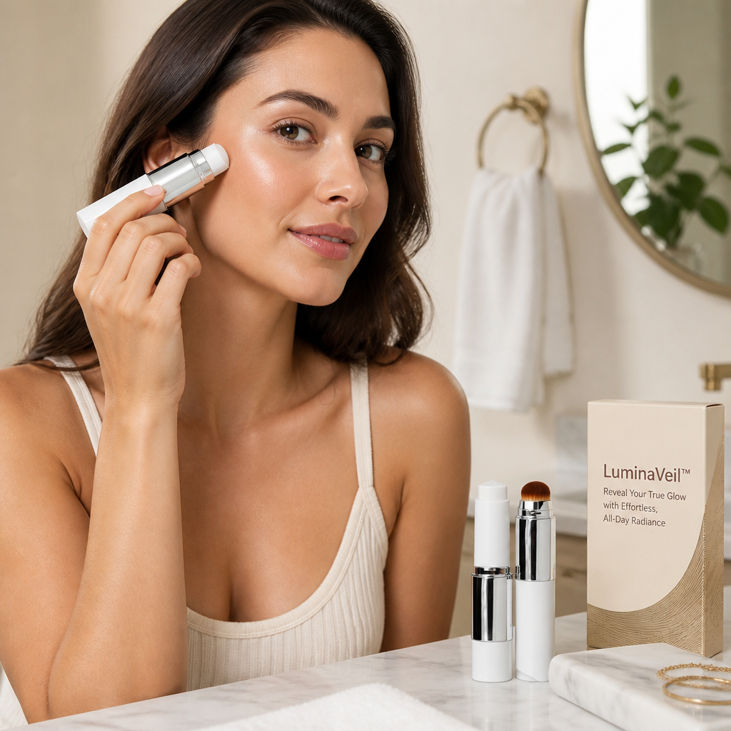 LuminaVeil™ — Reveal Your True Glow with Effortless, All-Day Radiance