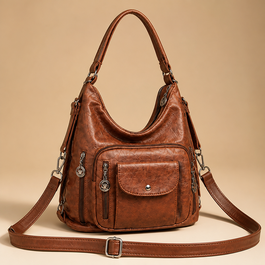 VersaLuxe™ Convertible Shoulder Bag — Own Every Moment with Effortless Style and Perfect Order