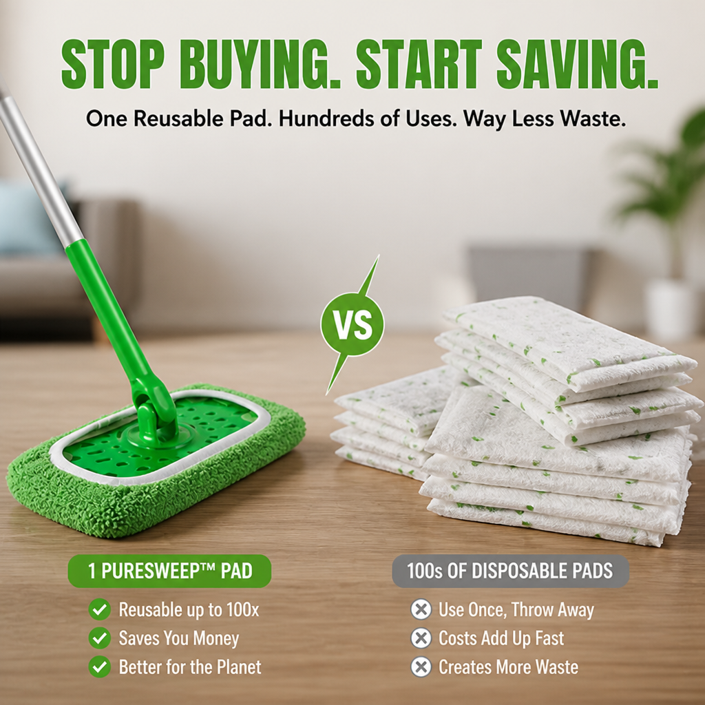 PureSweep™ — Save Hundreds While Crushing Dust and Ditching Waste