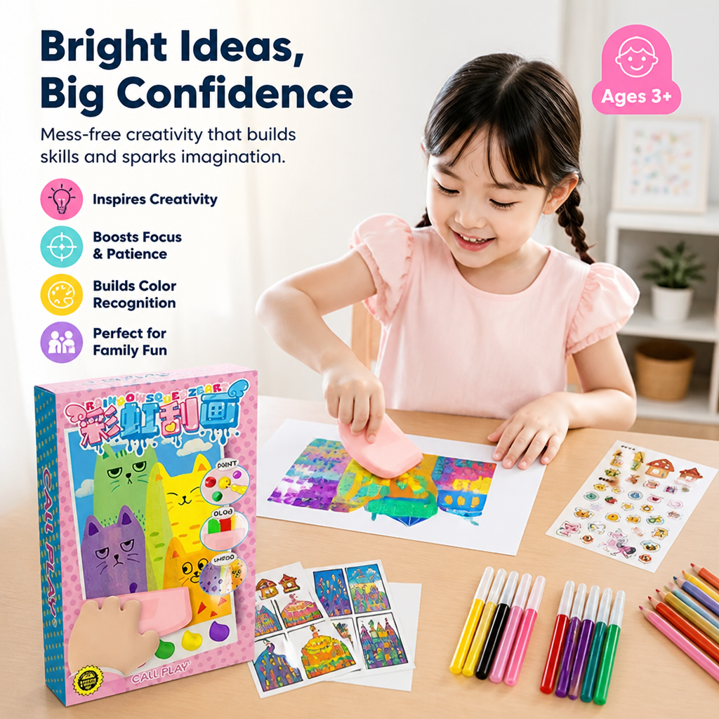 ChromafyJoy™ — Unleash Mess-Free Creativity That Brings Families Closer