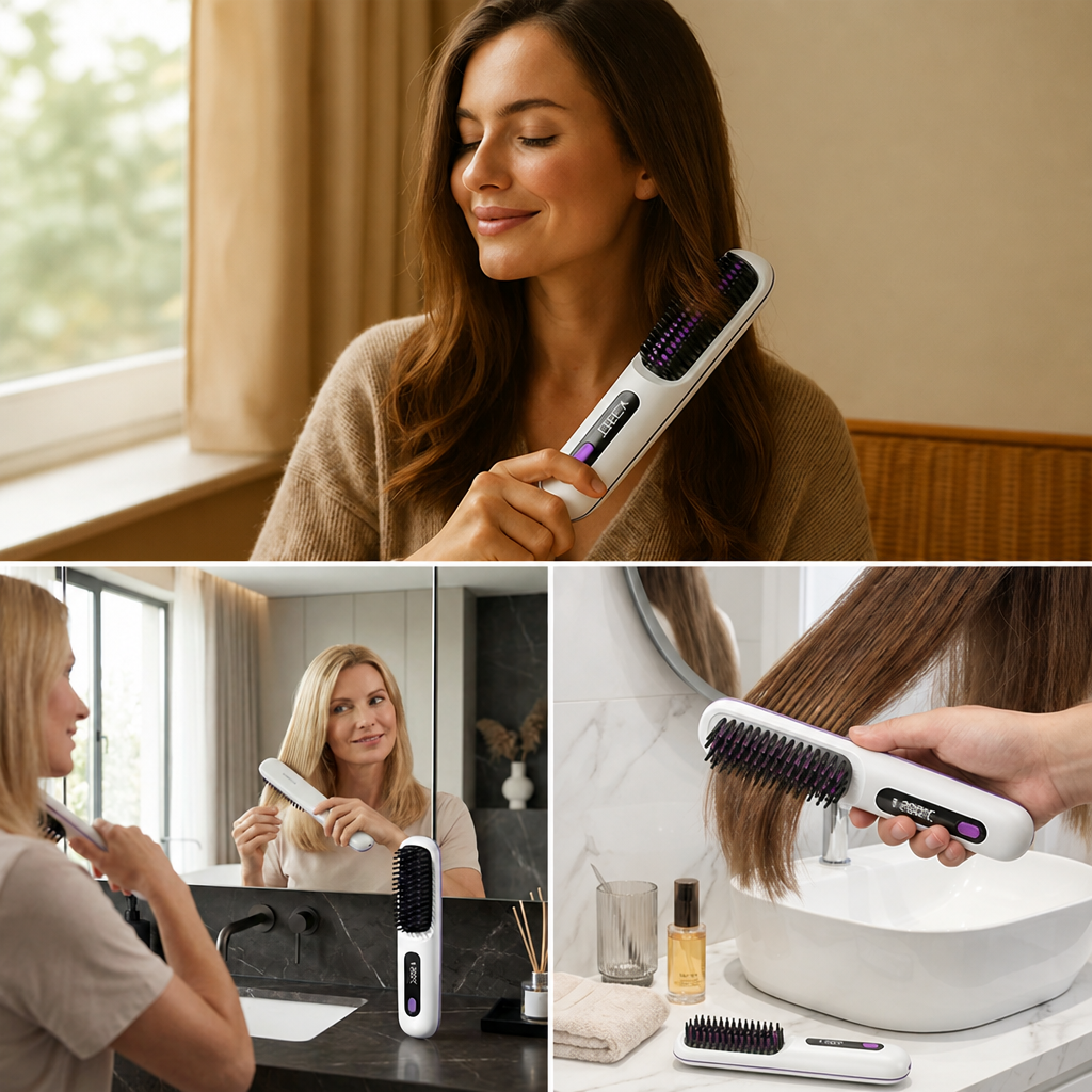 LumiLuxe™ — Effortless Salon-Perfect Hair That Protects and Shines Every Time