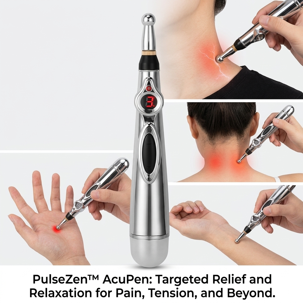 PulseZen™ — Experience Instant, Needle-Free Freedom from Pain and Muscle Tension