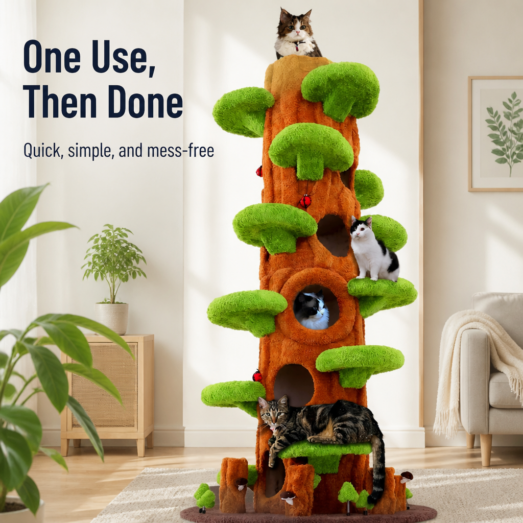 ClimbNest™ — Turn Your Cat’s Energy into Pure Joy and Stylish Calm