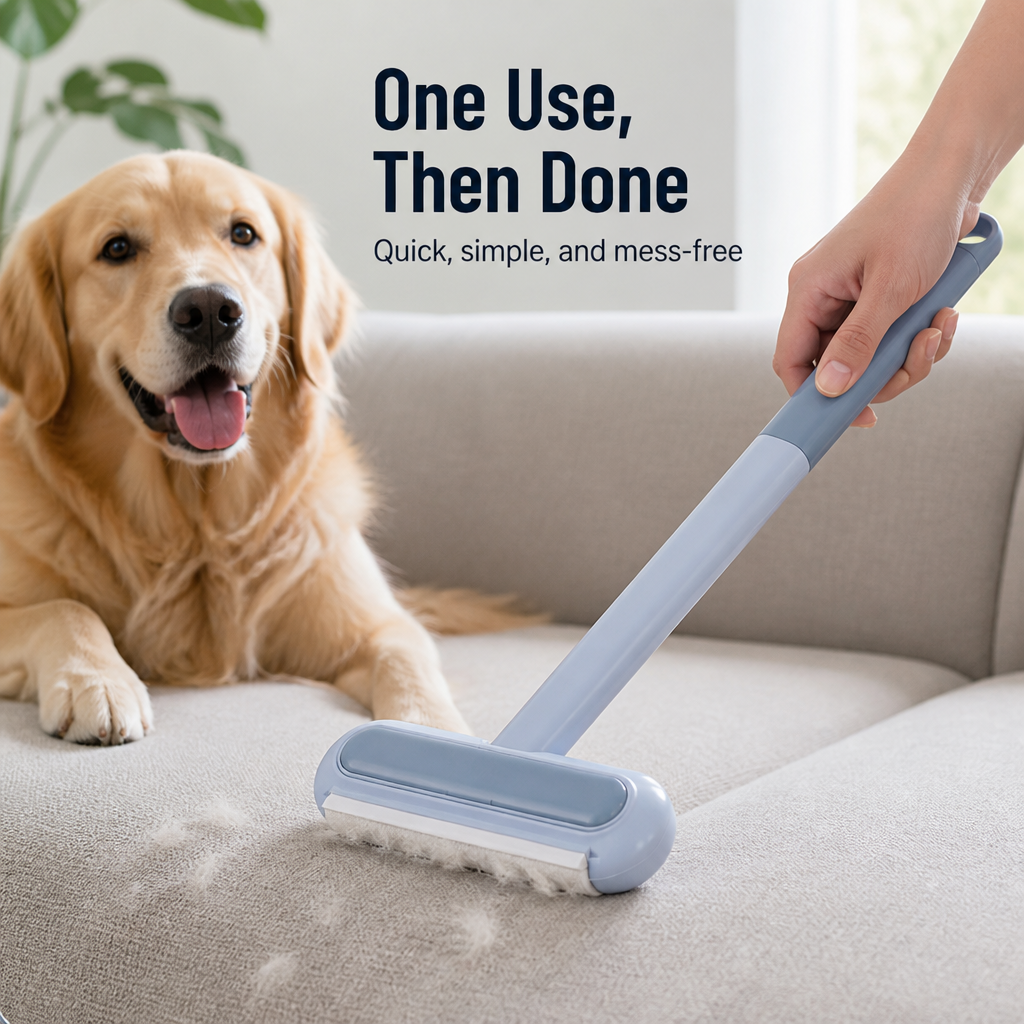 HairEase™ — One Swipe to a Fur-Free, Stress-Free Home