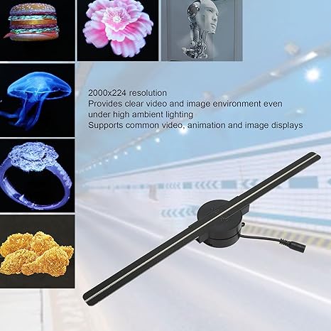 NovaLume™ Hologram Fan — Transform Any Space into a Jaw-Dropping 3D Spectacle That Commands Every Eye