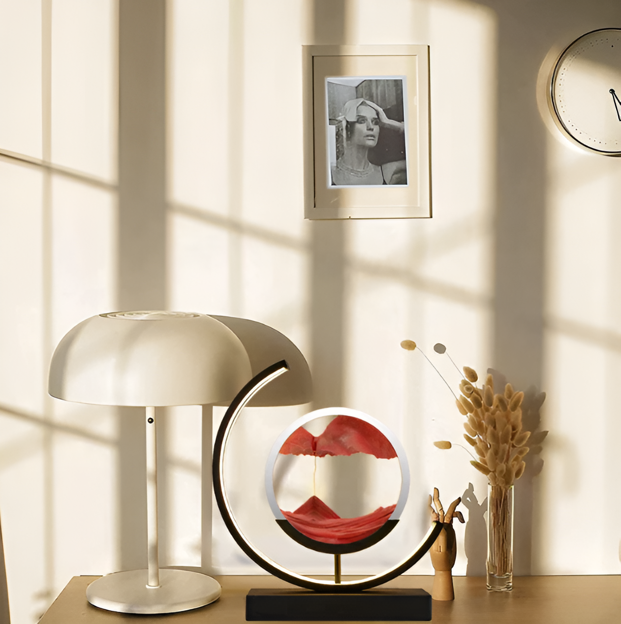 Sand Glow LED Lighted Sand Lamp