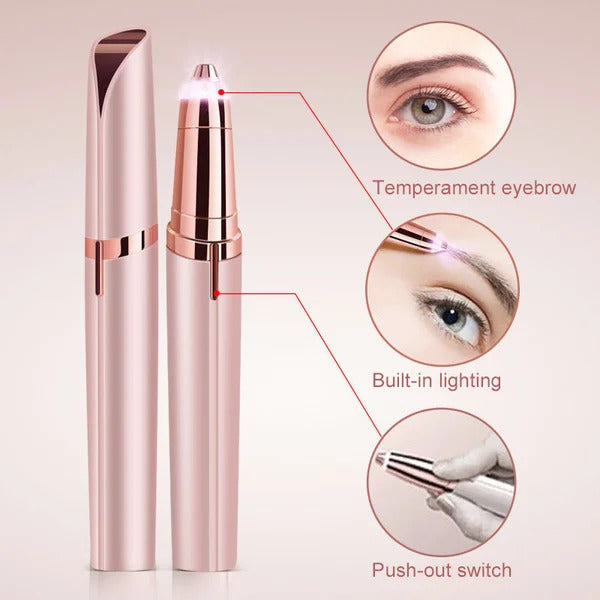 SilkSweep™ Precision Epilator — Sculpt Flawless, Pain-Free Brows That Boost Your Confidence Instantly