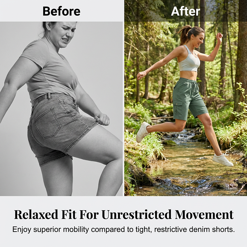 VelaStride™ Cargo Shorts — Feel Unstoppable with Cool, Secure Comfort That Moves With You