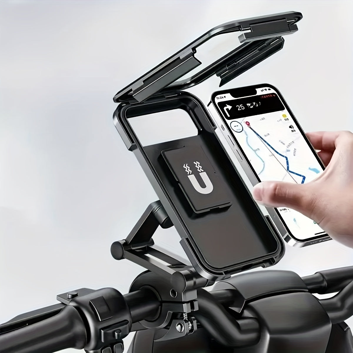SmartGrip - Adjustable Magnetic Phone Holder for Bikes & E-Bikes