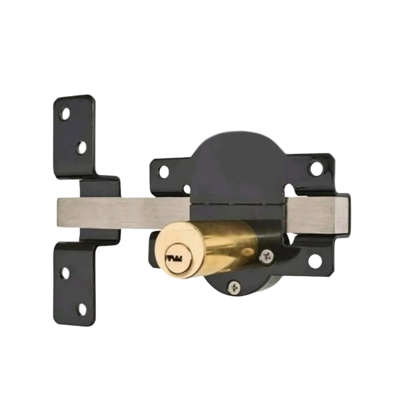 Gate Lock with Key | Rust-Resistant | Spring Bolt | GateSecure
