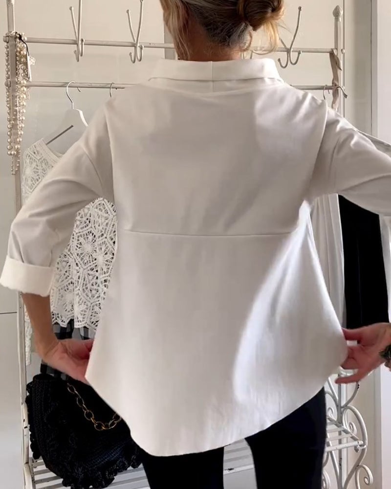 LioraLuxe™ Turtleneck Blouse — Effortless Style That Keeps You Cool and Confident All Day