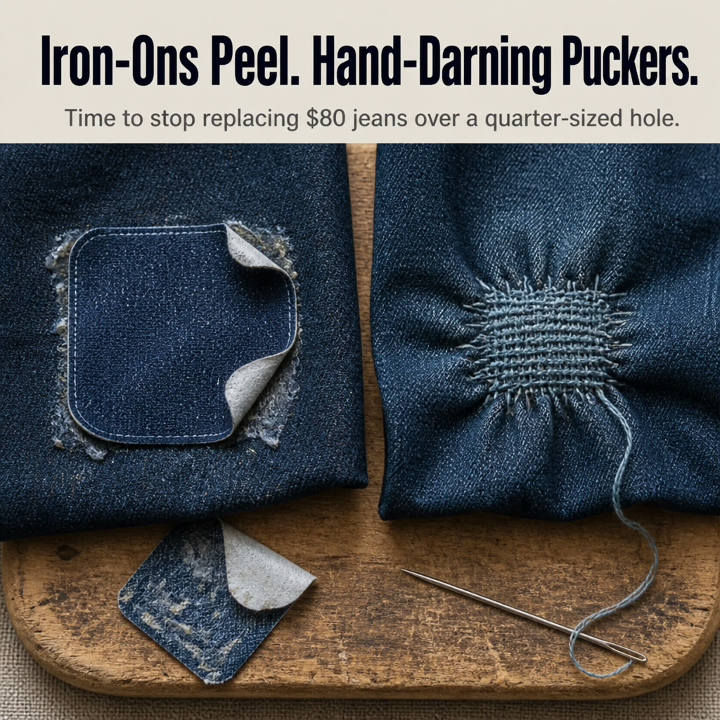 Weaverly™ — Mend Jeans, Sweaters & Beloved Flannels Into Pinterest-Worthy Keepsakes