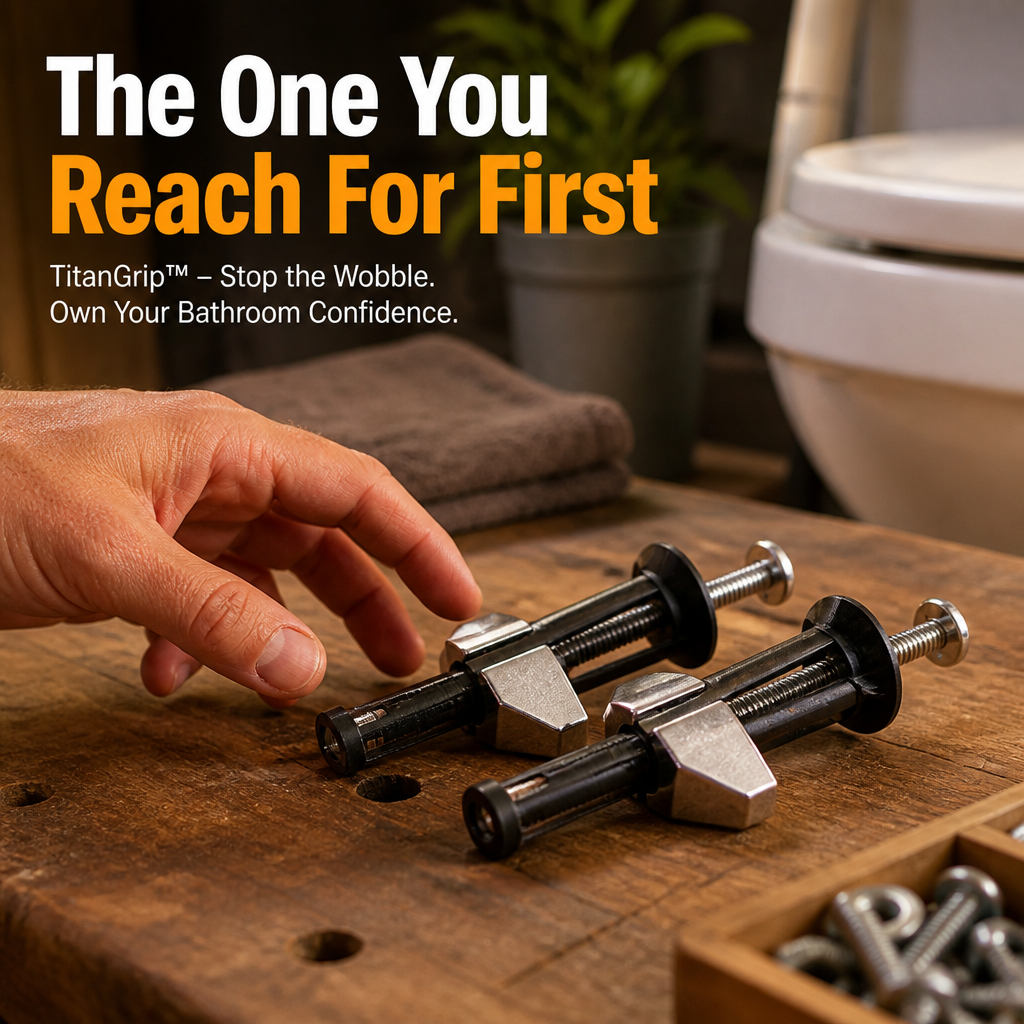 TitanGrip™ — Stop the Wobble and Own Your Bathroom Confidence Every Time