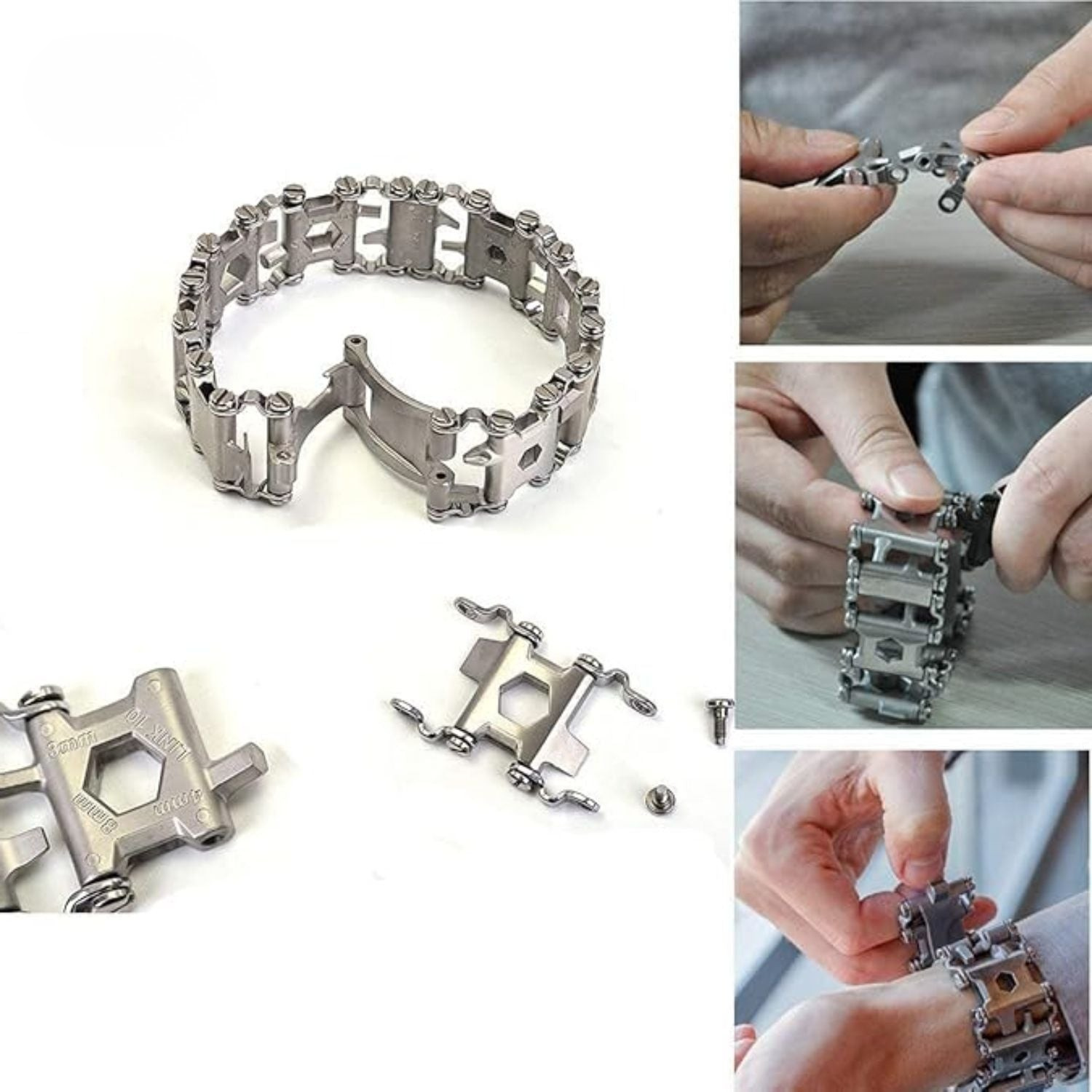 TitanForge™ Bracelet — Command Every Challenge with Unstoppable Power on Your Wrist