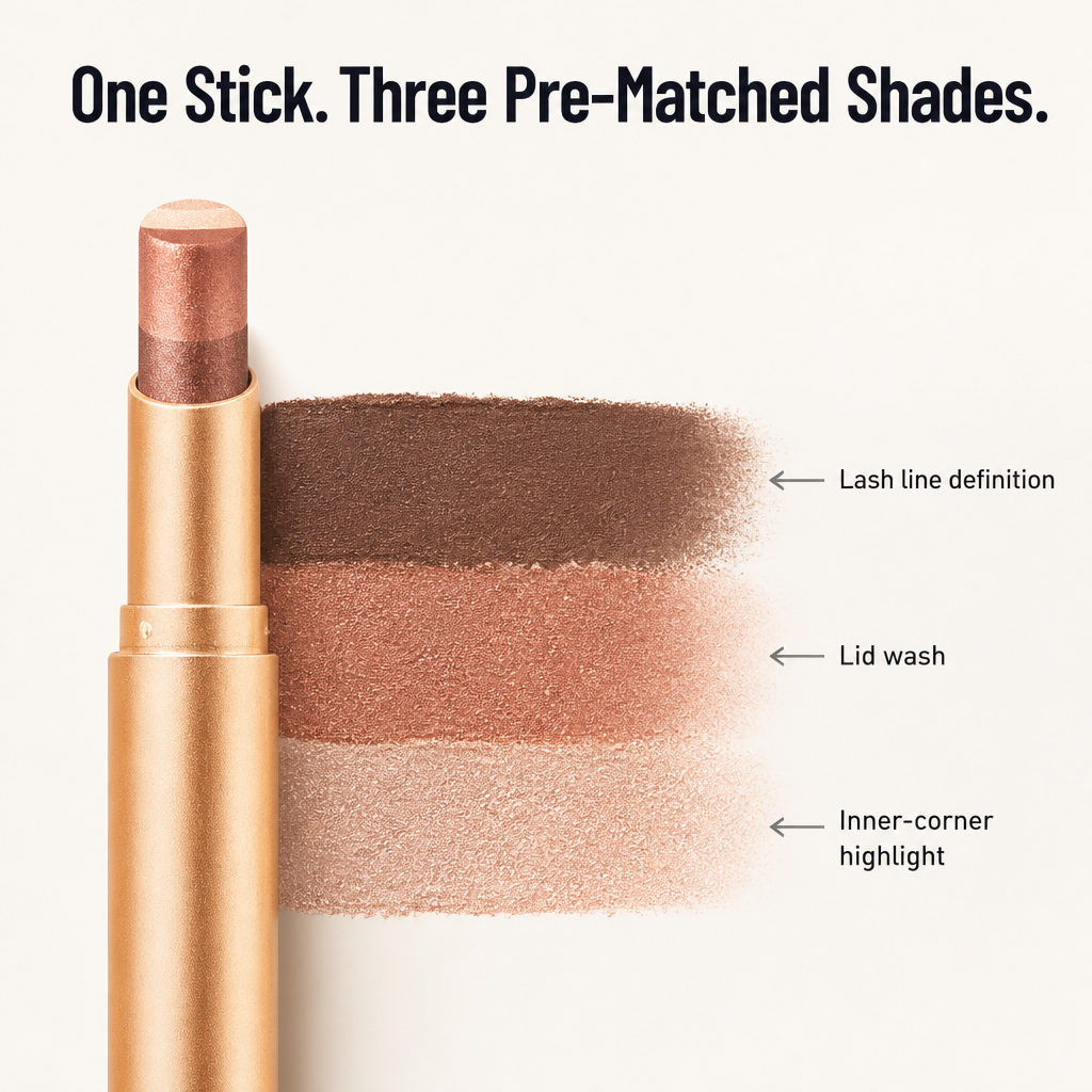 LumaPulse™ — Achieve All-Day Smoky Eyes No Brushes, Palettes, or Crease Marks Needed
