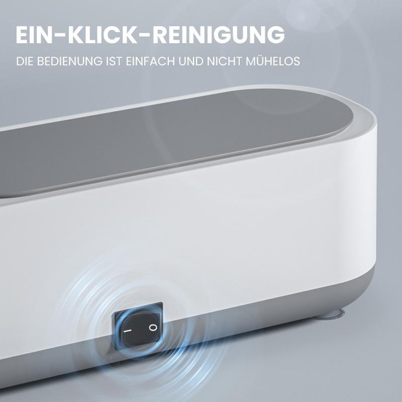 Ultrasonic Cleaner | 360° Complete Cleaning | For Glasses & Jewelry | Portable | SonicPure
