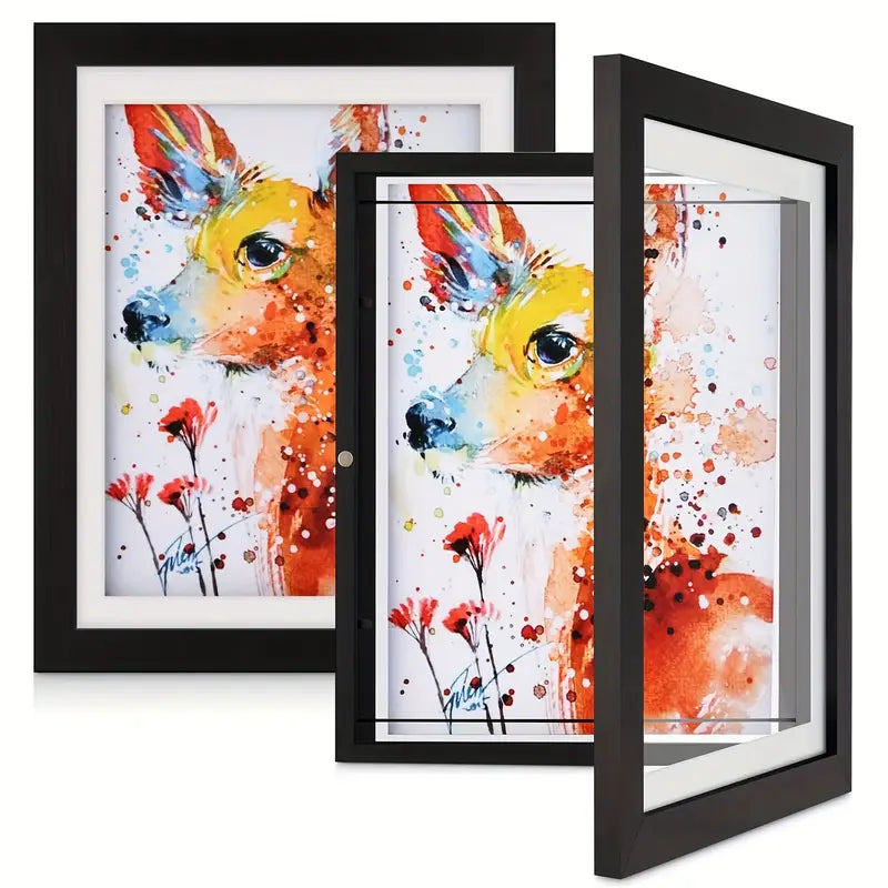 LumiCraft™ Frame — Turn Kid Clutter into Proud, Stylish Wall Art Instantly