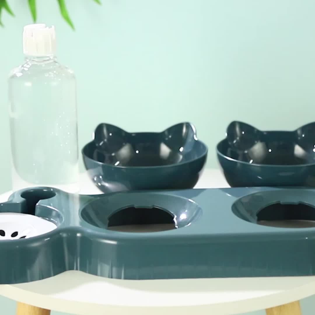 PawEase - Ergonomic Feeding Bowls with Fresh Water System