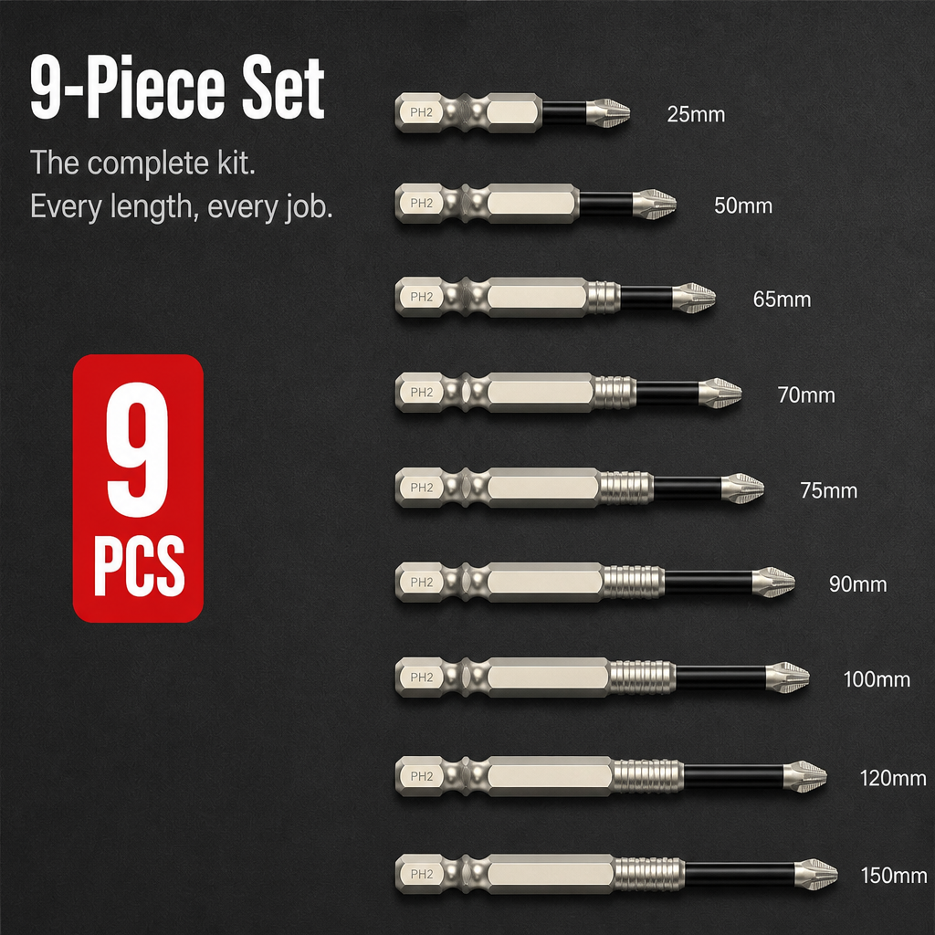 TitanBit Pro™ — Power Through Stripped Screws Without Bit Slips or Breakage