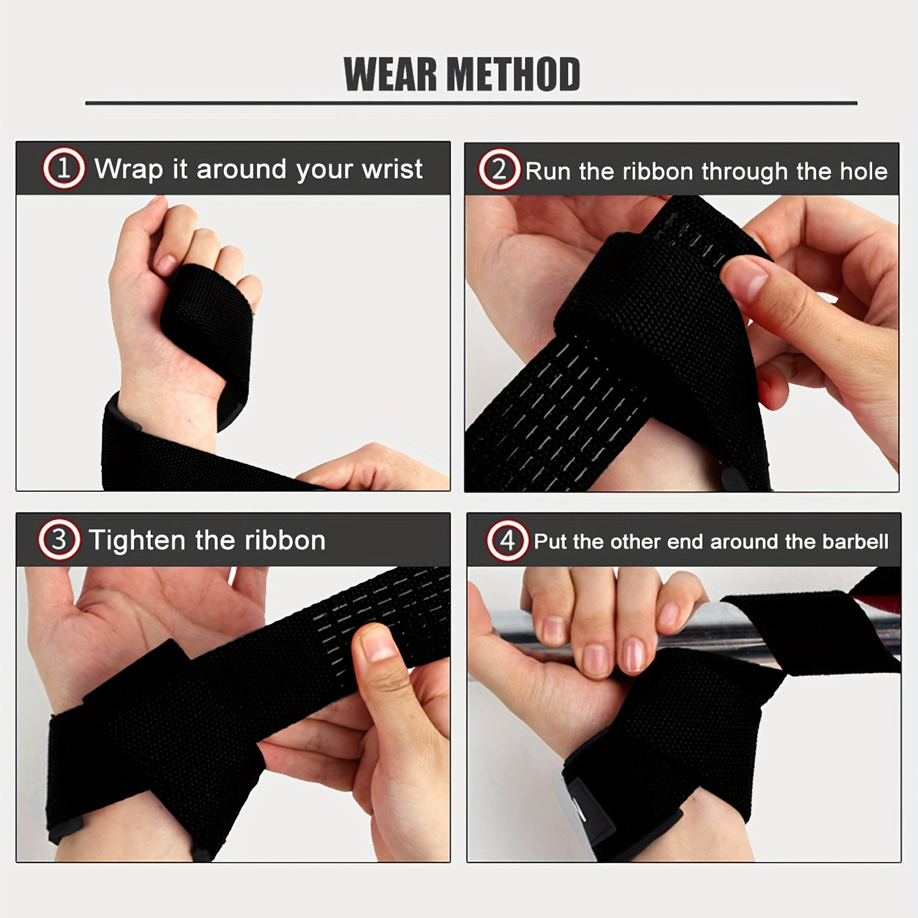 PowerGrip Lifting Straps – Ultimate Wrist Support for Weightlifting