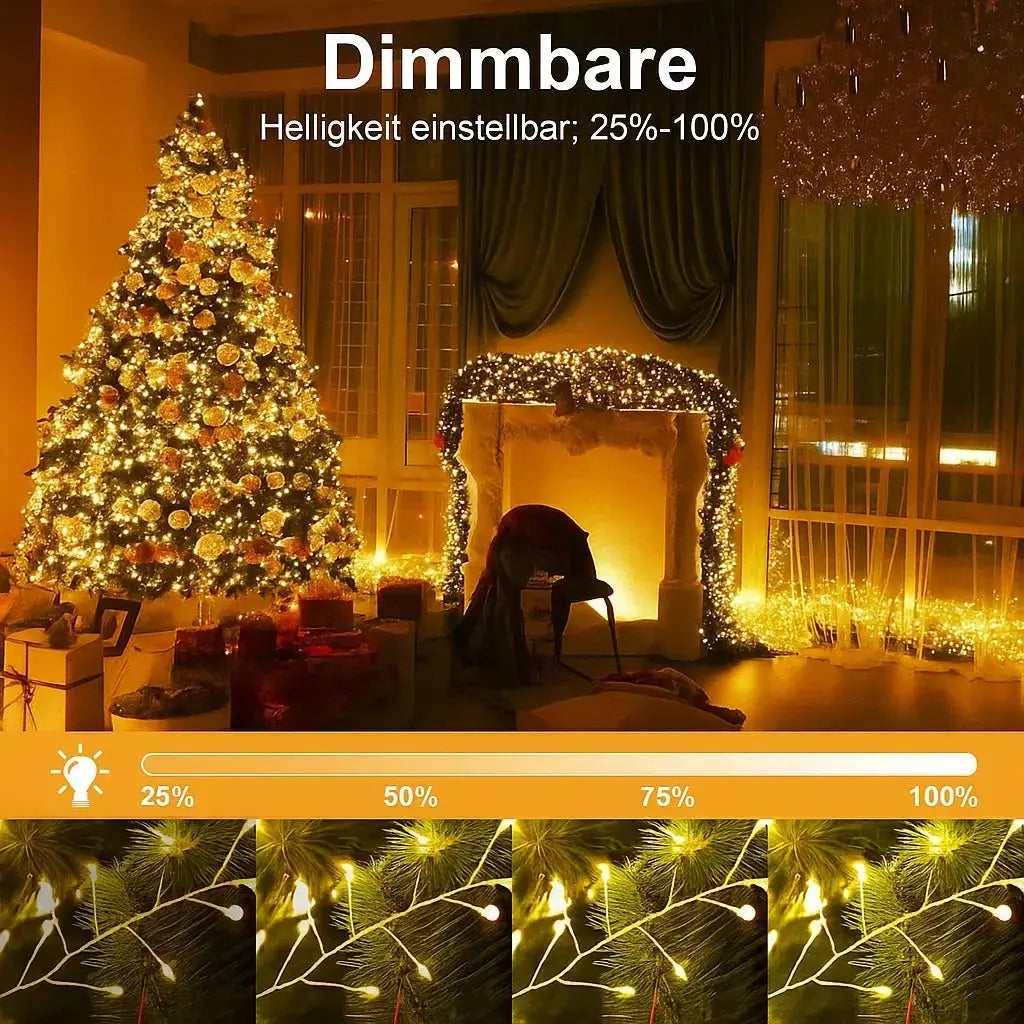 Copper Wire LED Fairy Lights – 9 Meter Length