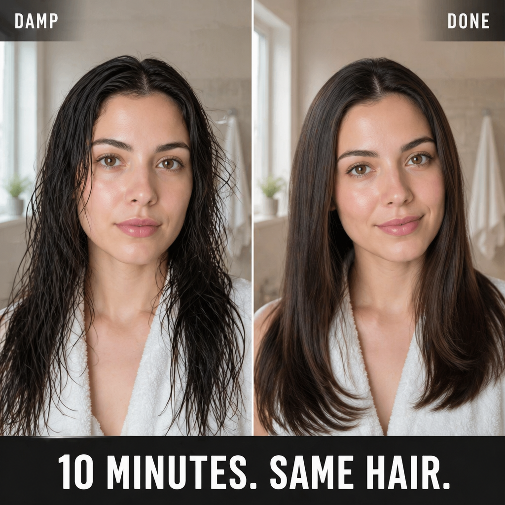 VivaLiss™ — Smooth Damp Hair Fast Without the Three-Tool Tumble