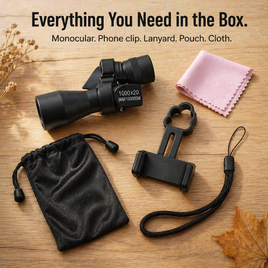 VegaScope™ Mini — Bring Distant Birds, Bugs and Mountains Right Into Your Kid's Pocket