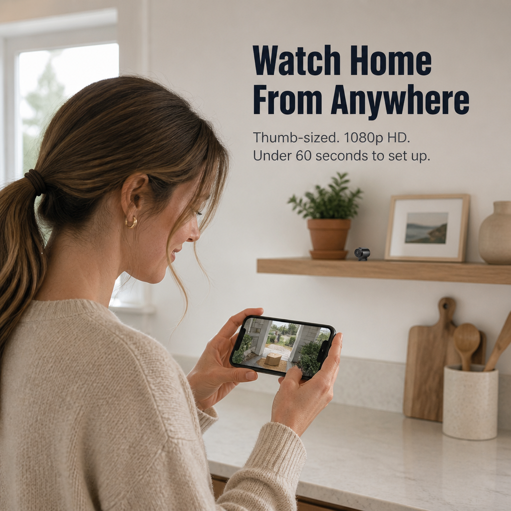 VigilVue™ — Monitor Every Home Angle in 1080p HD From Anywhere