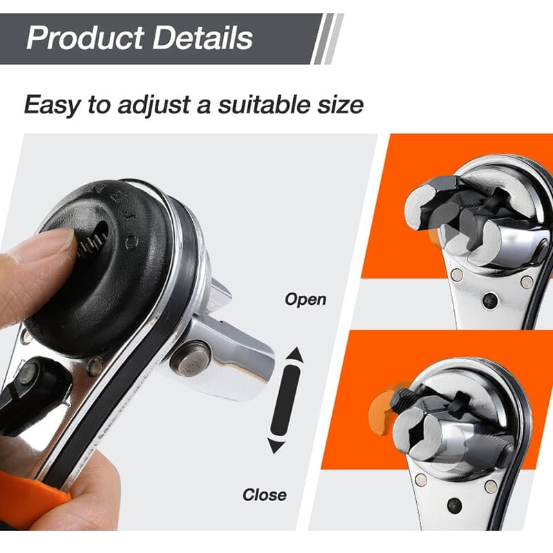 PowerFlex™ Ratchet Wrench — Master Every Bolt with Speed and Perfect Control