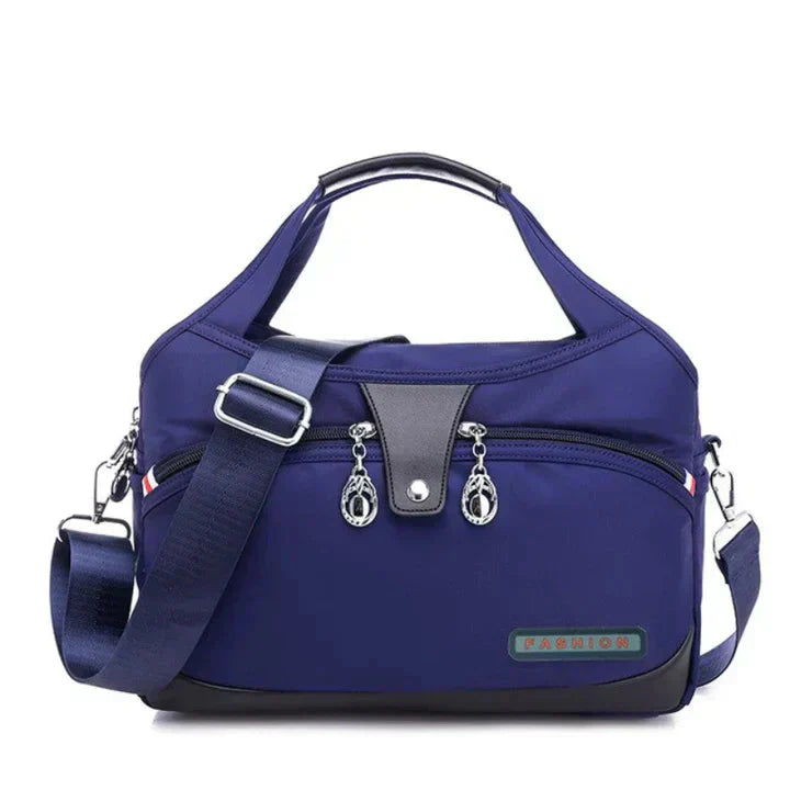 Women's Shoulder Bag in Oxford Style