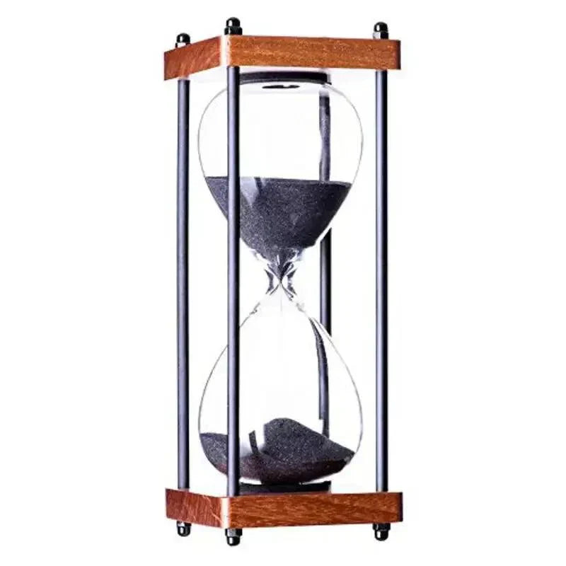 Elegant 60-Minute Hourglass for Time Management & Decor
